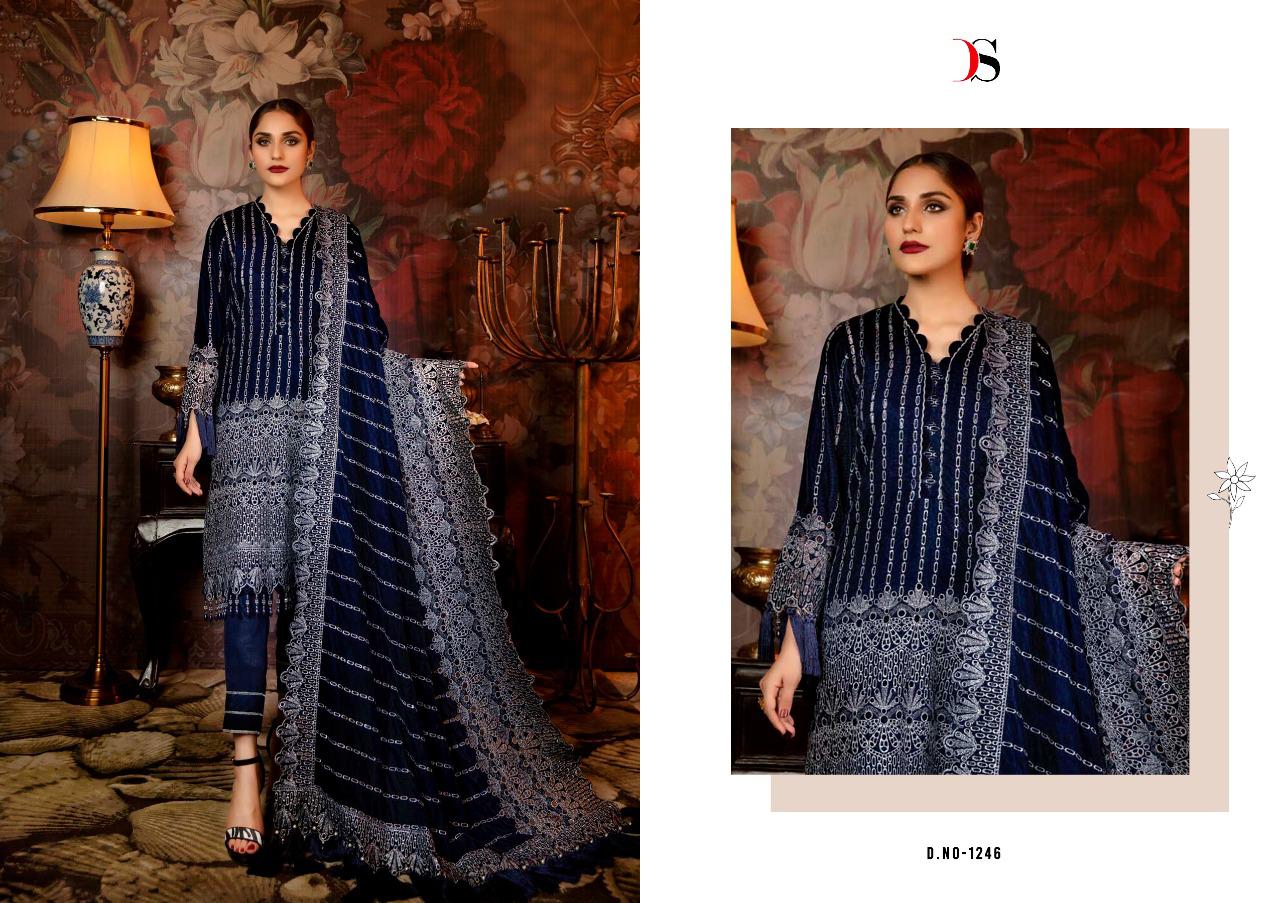 Deepsy Adan Libas Velevt Pashmina Ethnic Wear Pakistani Salwar Kameez Collection