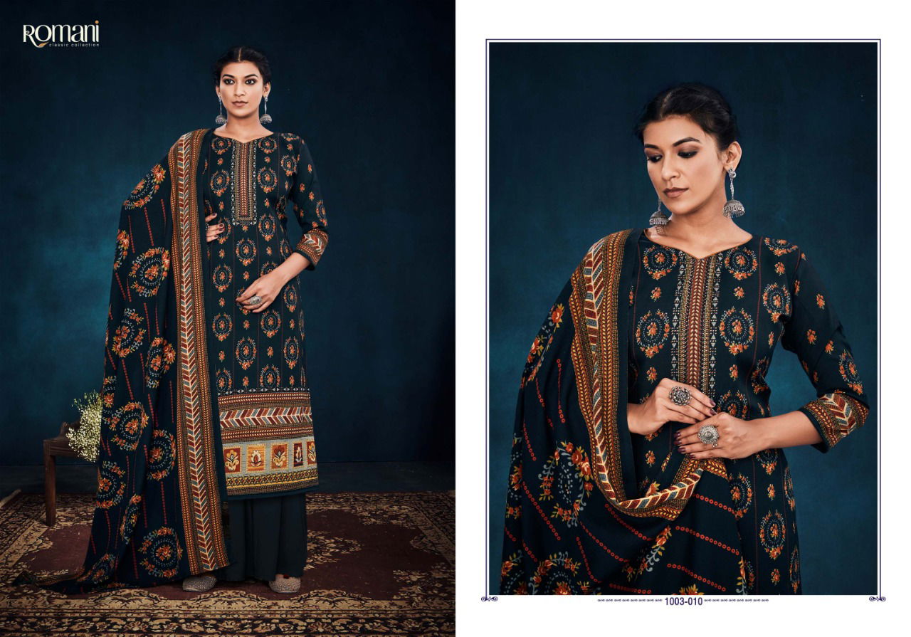 Romani Maahi Exclusive Casual Wear Designer Fancy Dress Material Collection