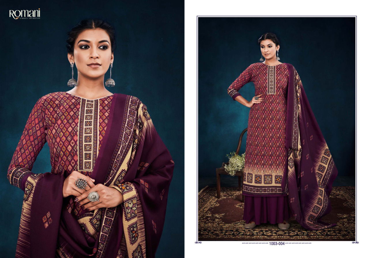 Romani Maahi Exclusive Casual Wear Designer Fancy Dress Material Collection