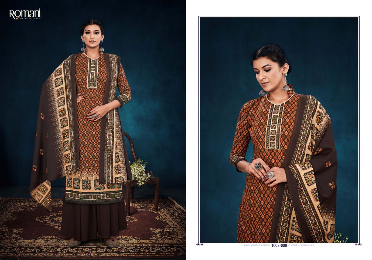 Romani Maahi Exclusive Casual Wear Designer Fancy Dress Material Collection