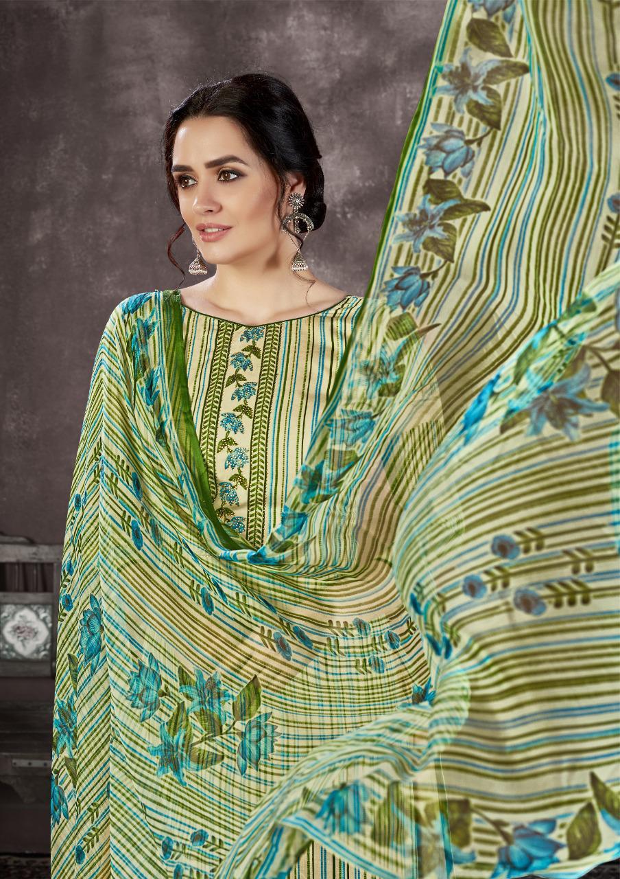 ROLI MOLI MALLIKA Beautiful Casual Wear Heavy Designers Print with Sivorski Diamond Work Salwar Suit Collection 