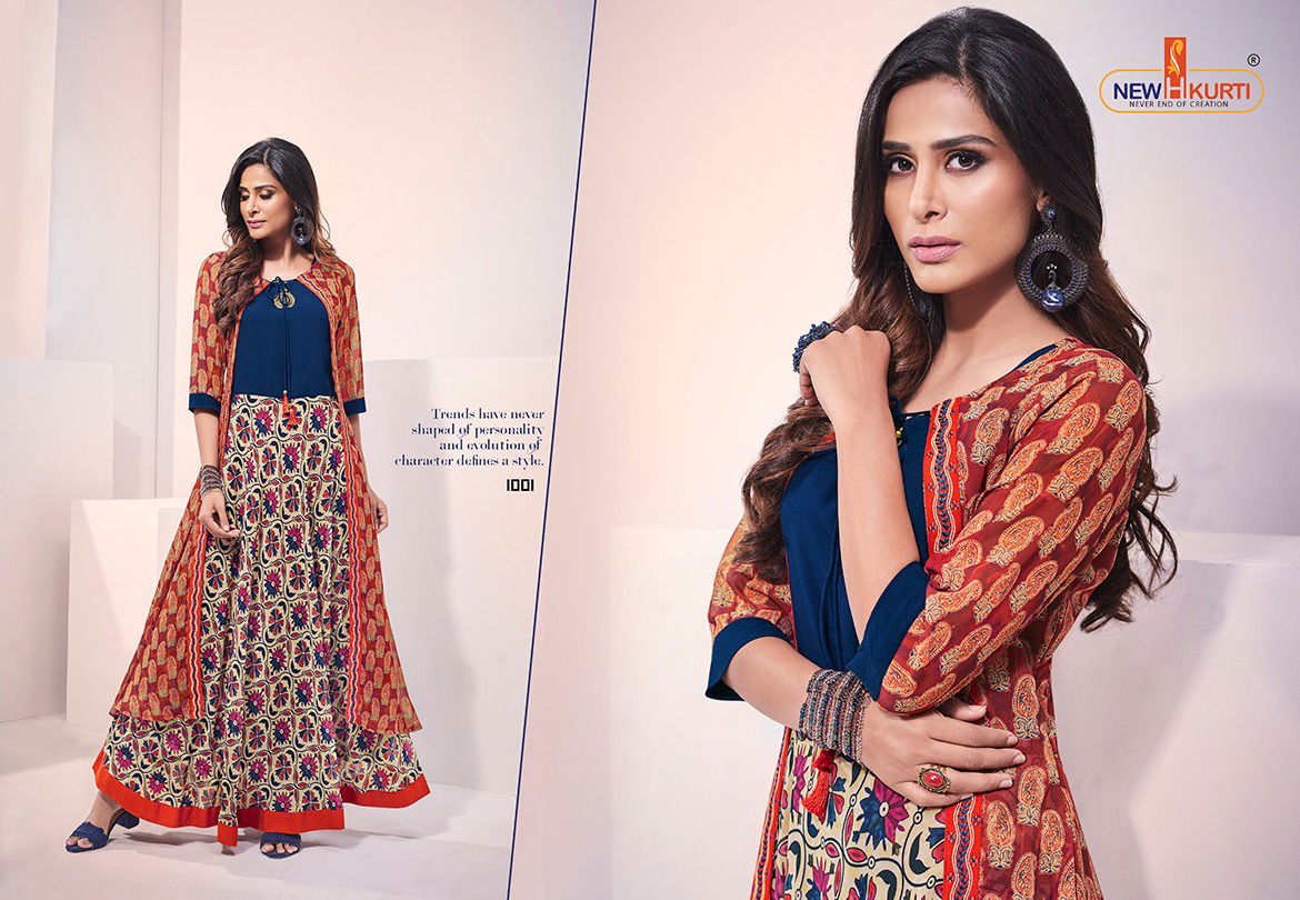 Tunic House Classico Latest Fancy Wear Long Anarkali Designer Kurti Collection