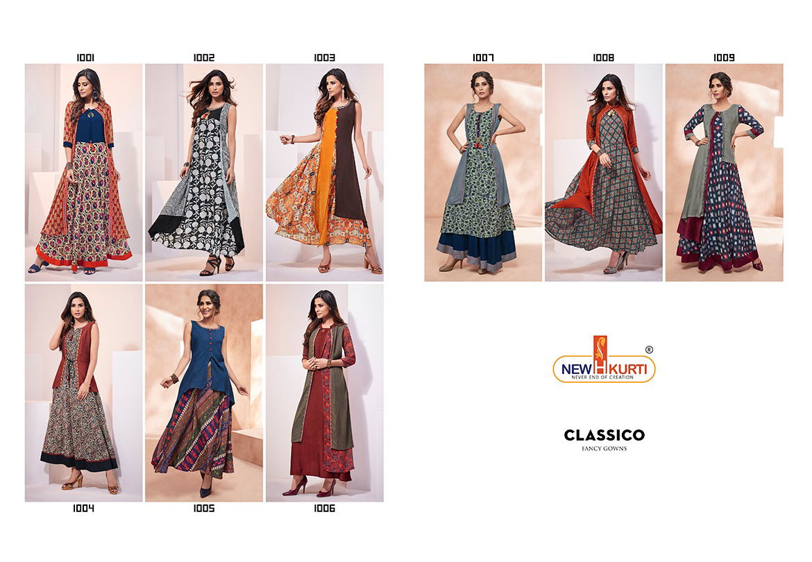 Tunic House Classico Latest Fancy Wear Long Anarkali Designer Kurti Collection
