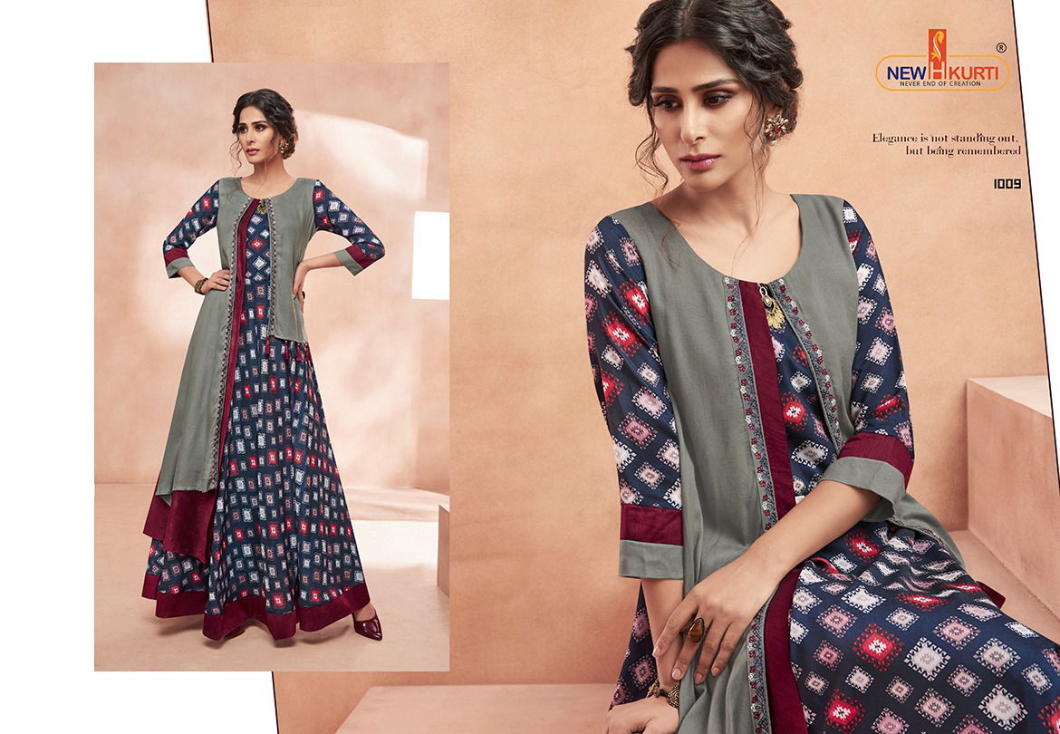Tunic House Classico Latest Fancy Wear Long Anarkali Designer Kurti Collection