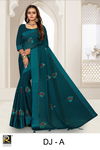 Ronisha Dj Latest Festive Wear Satin Silk Designer Saree Collection