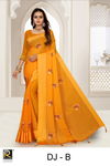 Ronisha Dj Latest Festive Wear Satin Silk Designer Saree Collection