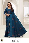 Ronisha Dj Latest Festive Wear Satin Silk Designer Saree Collection