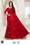 Ronisha Dj Latest Festive Wear Satin Silk Designer Saree Collection