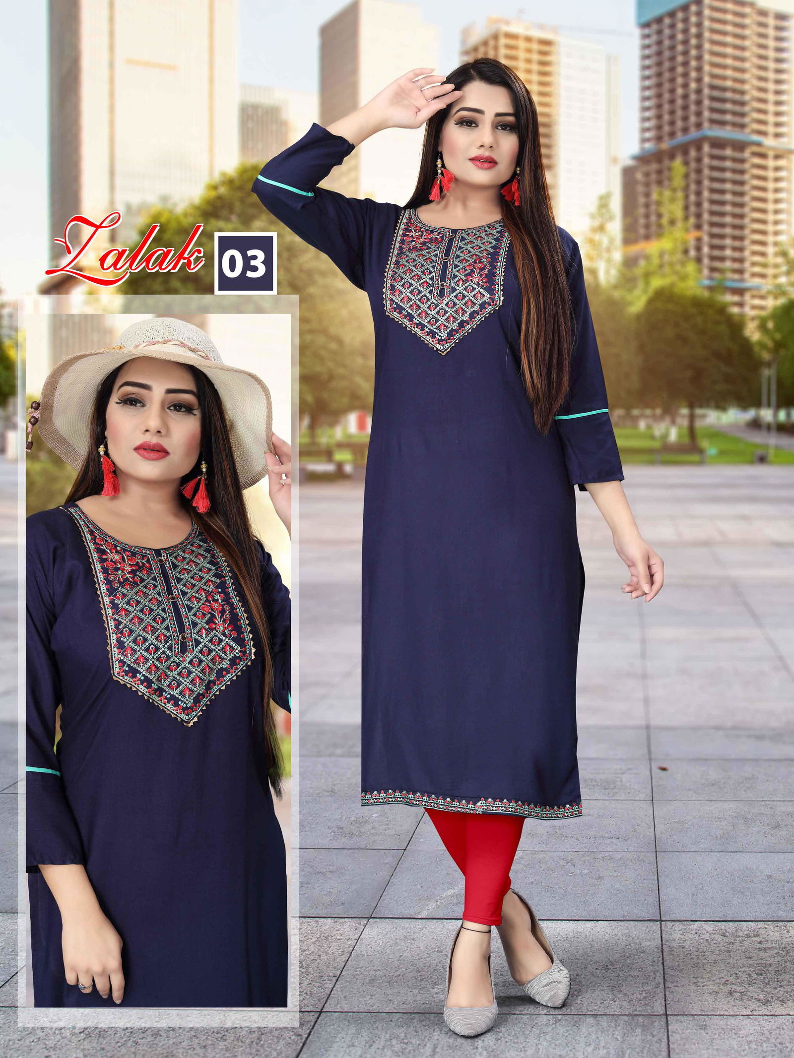Aagya Zalak 2 Ethnic Wear Designer Kurti Collection