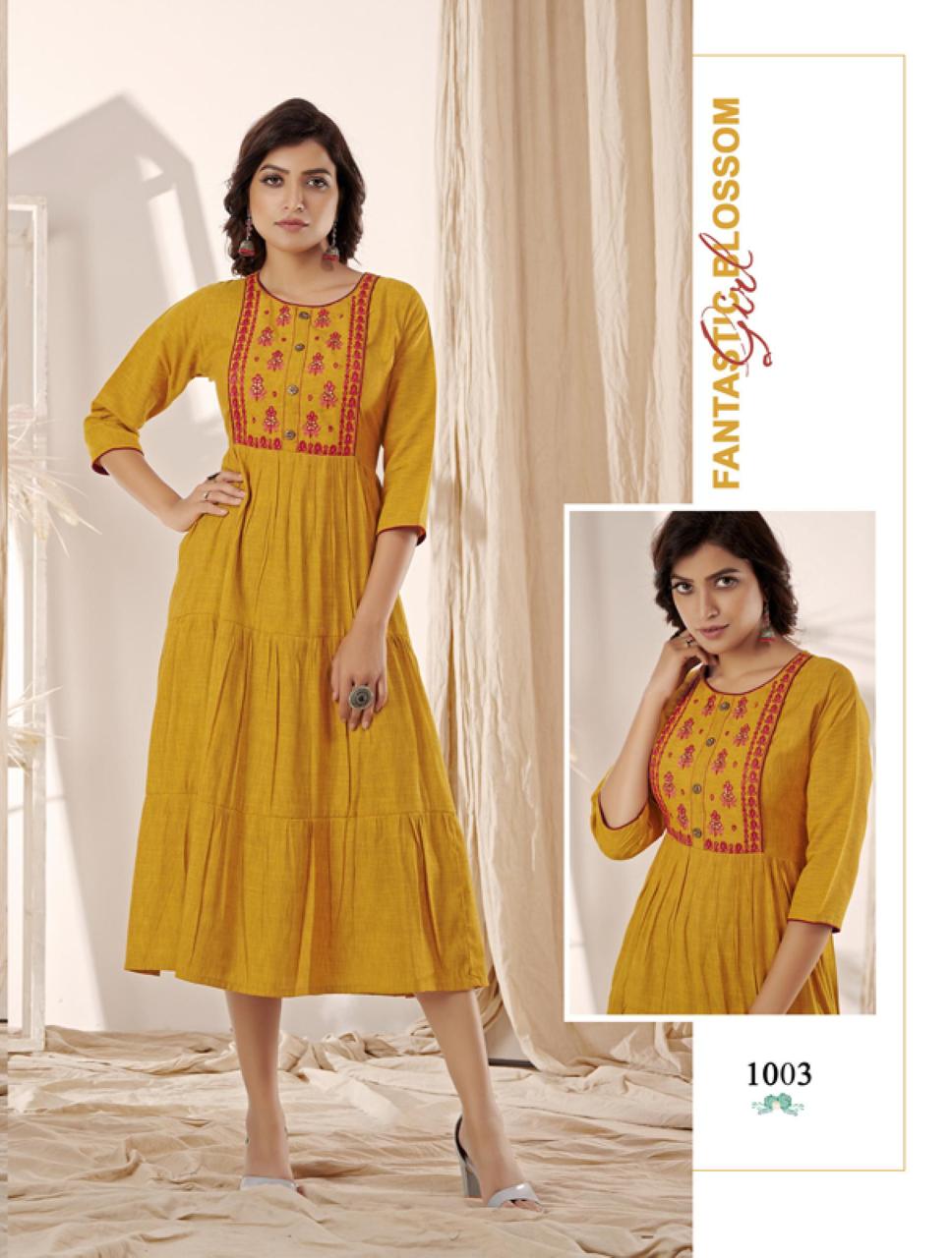Kanasu Mango 2 latest designer Fancy Wear Anarkali Kurti Collection