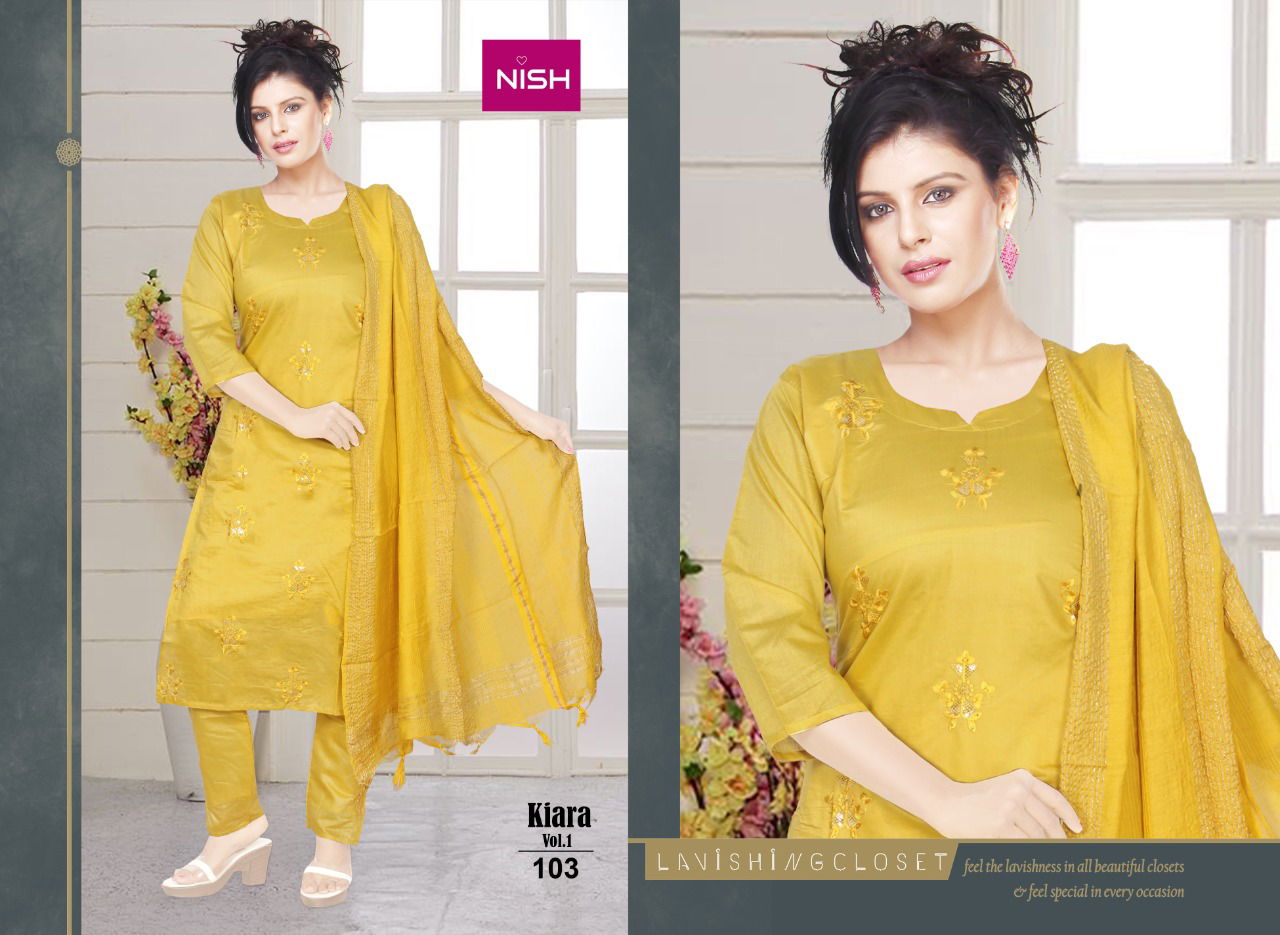 Nish Kiara 1 Latest Festive Wear Ready Made collection