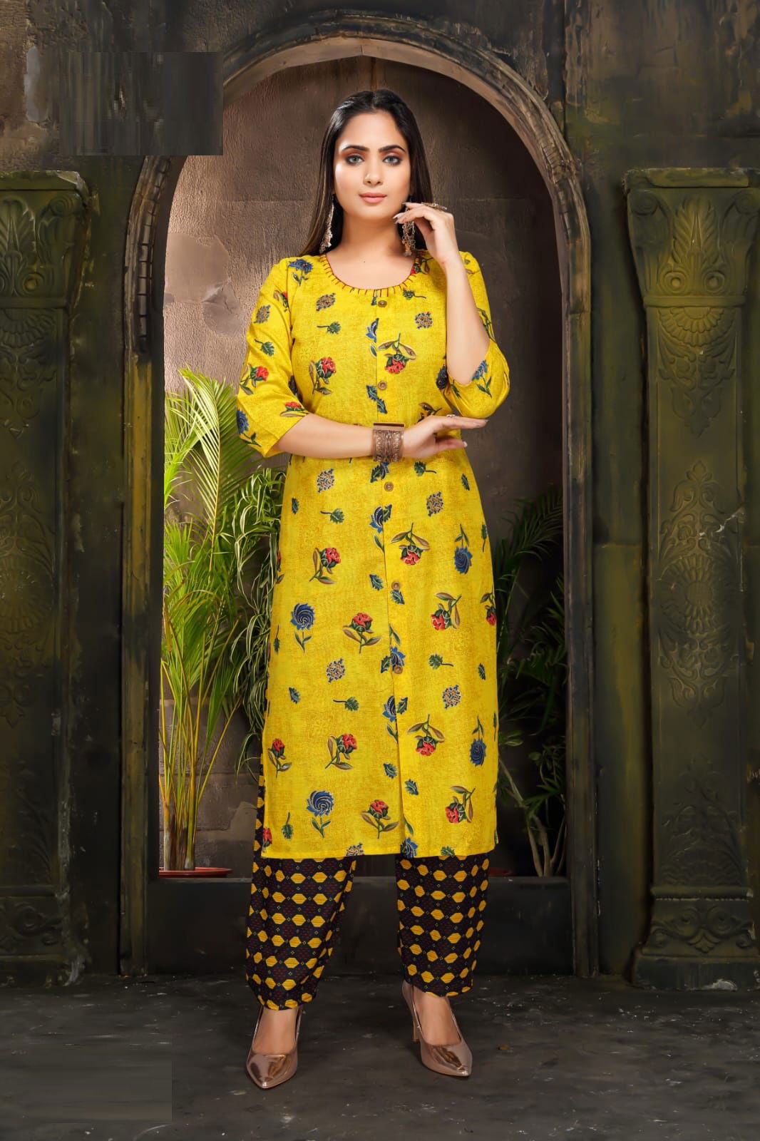 Premnath Poshak 3 Ethnic Wear Kurti With Bottom Collection