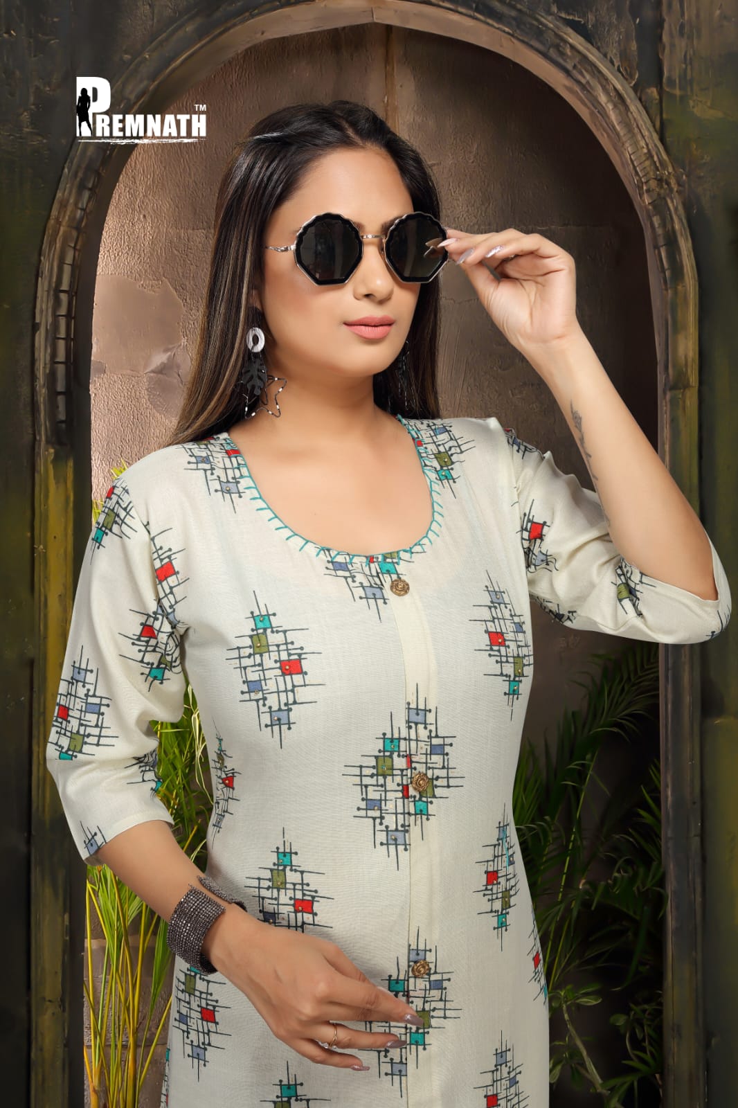 Premnath Poshak 3 Ethnic Wear Kurti With Bottom Collection