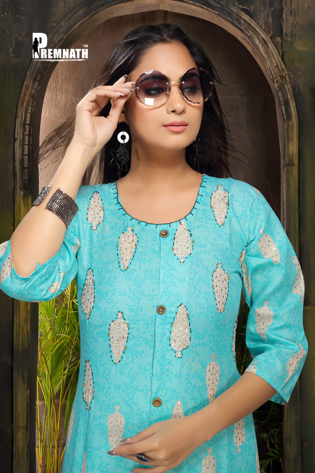 Premnath Poshak 3 Ethnic Wear Kurti With Bottom Collection