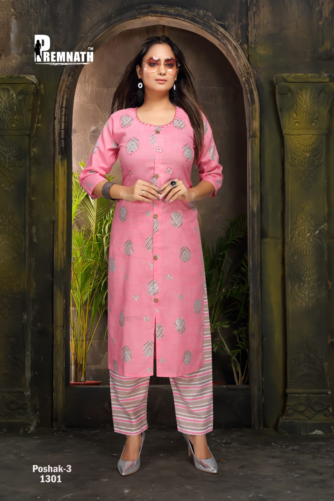 Premnath Poshak 3 Ethnic Wear Kurti With Bottom Collection