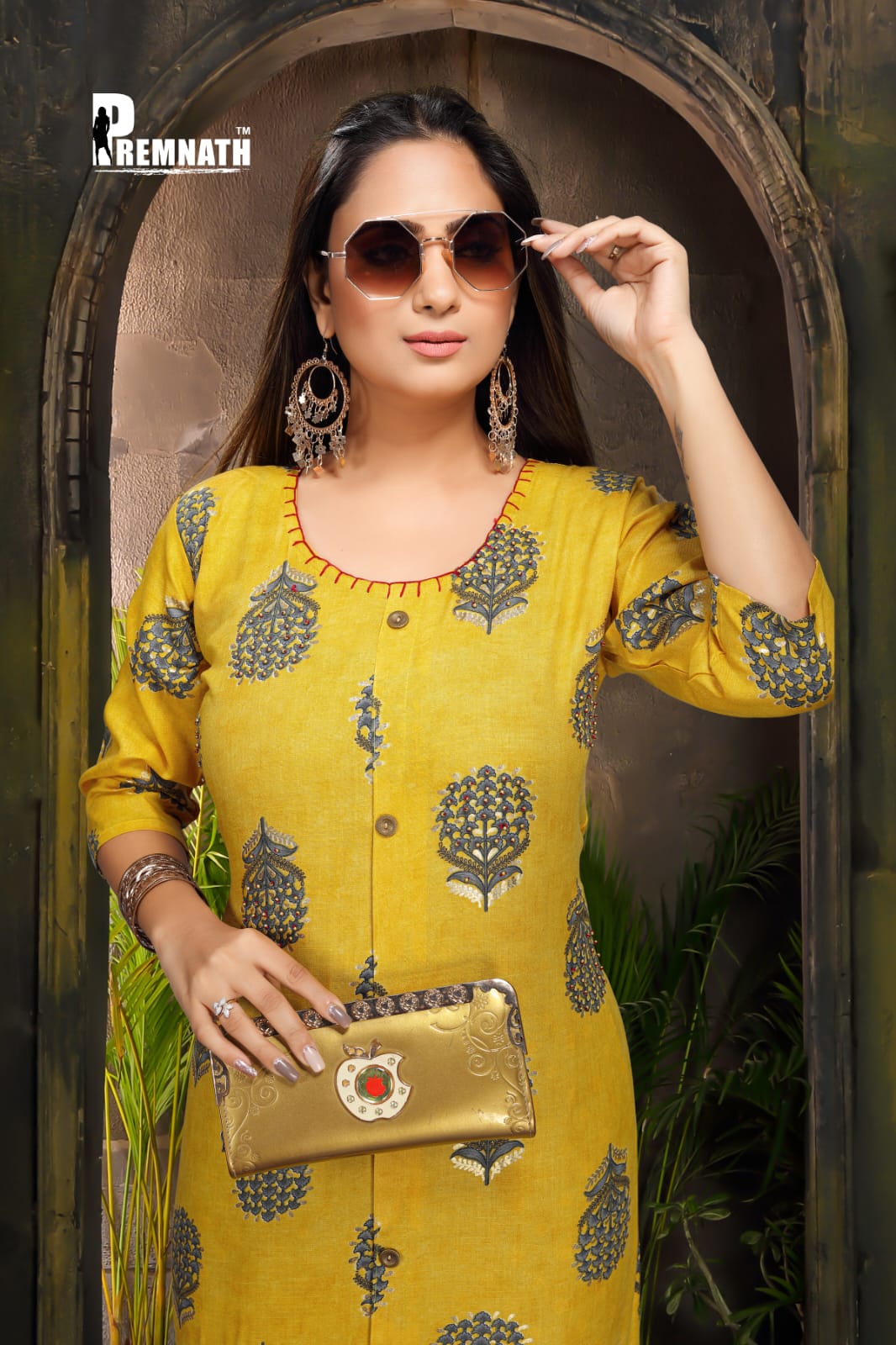 Premnath Poshak 3 Ethnic Wear Kurti With Bottom Collection