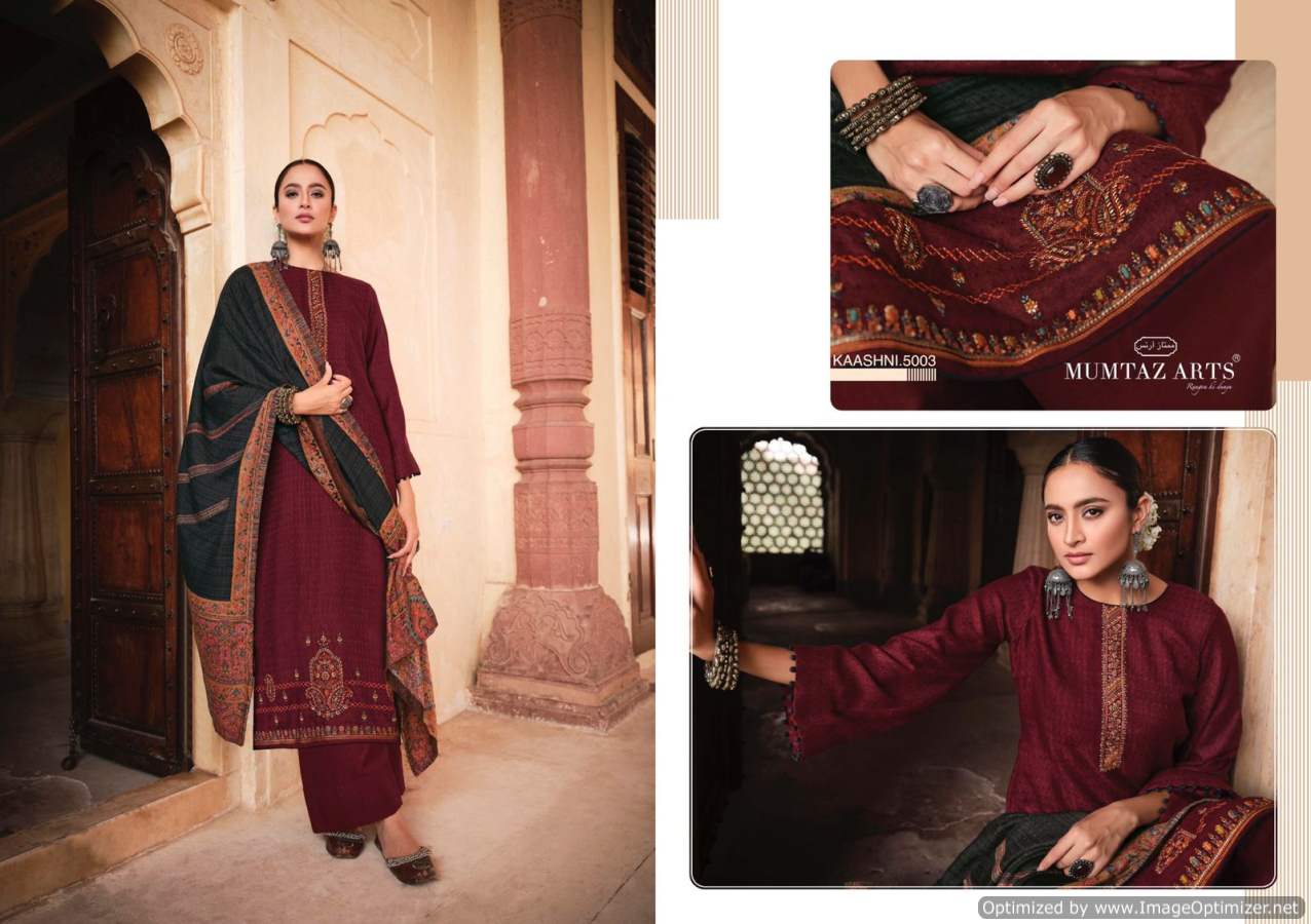Mumtaz Kaashni Winter Wear Designer Pashmina Collection