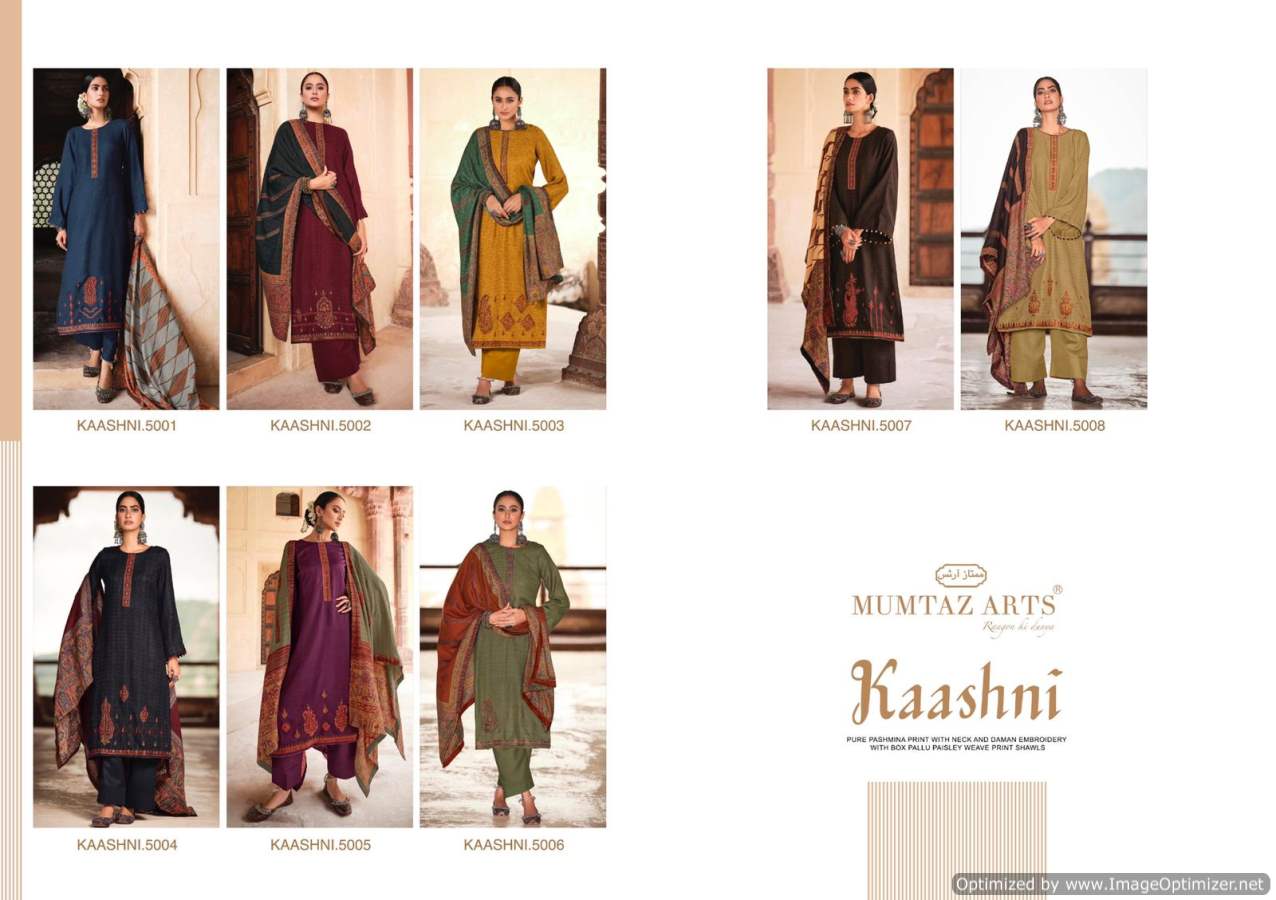 Mumtaz Kaashni Winter Wear Designer Pashmina Collection