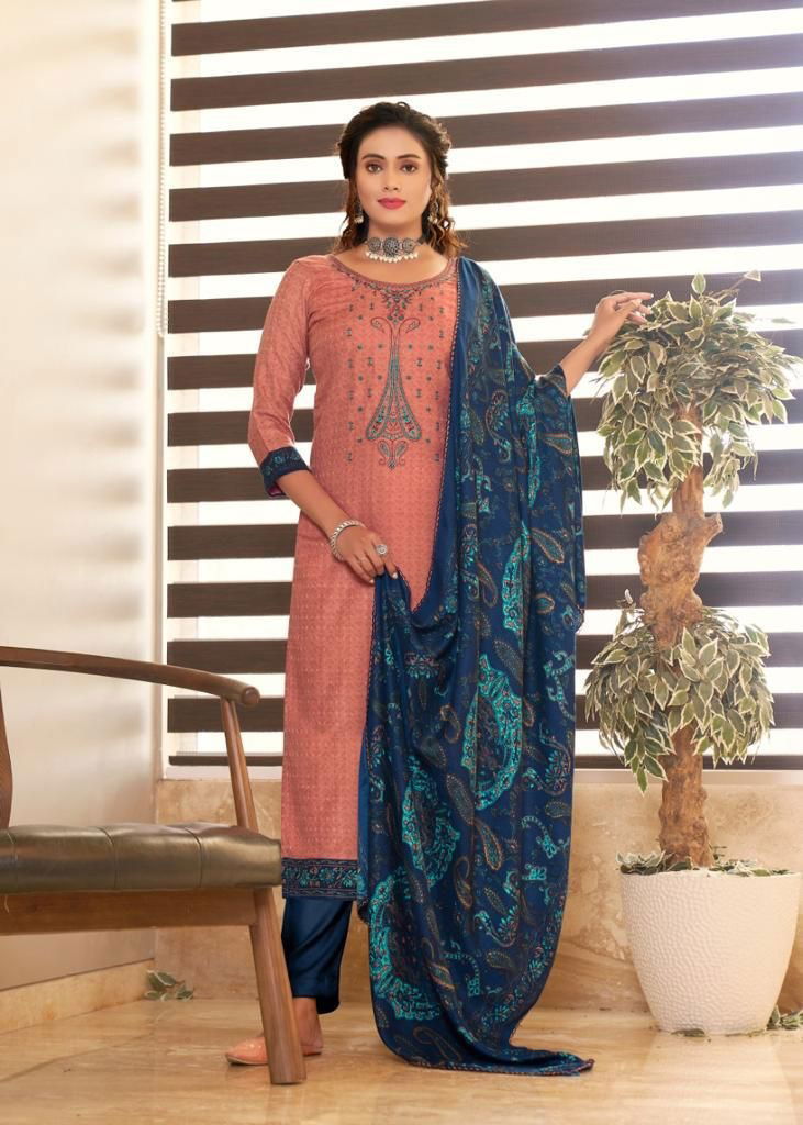 Roli Moli Jamdani Nx 2 Exclusive Wear Pashmina Collection