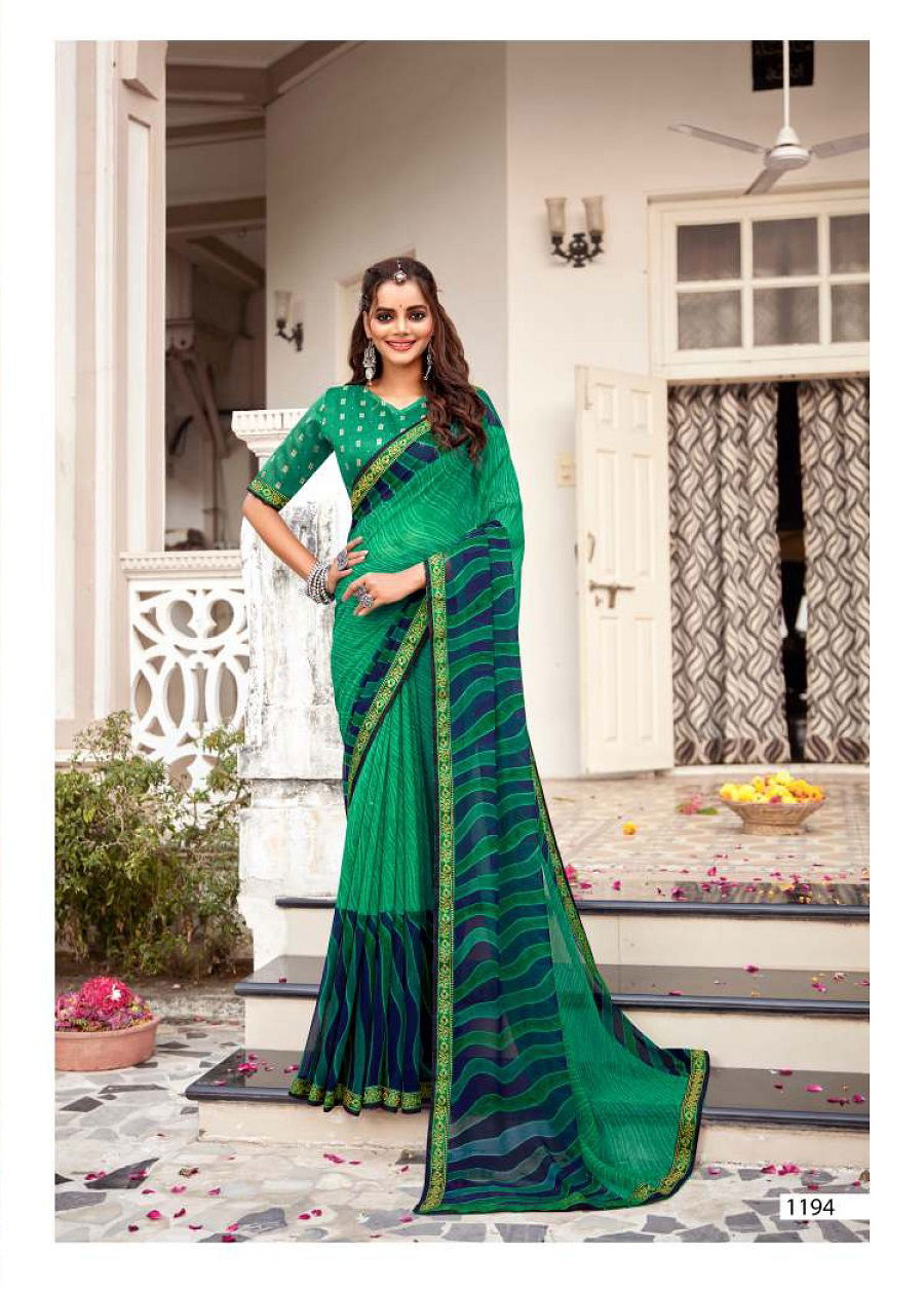 Laxminam Fashion Mania 3 Casual Daily Wear Georgette Printed Saree Collection