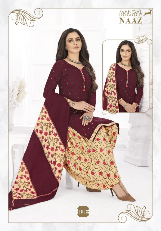 Mangal Shree Naaz 3 Latest Fancy Casual Daily Wear Cotton Dress Material