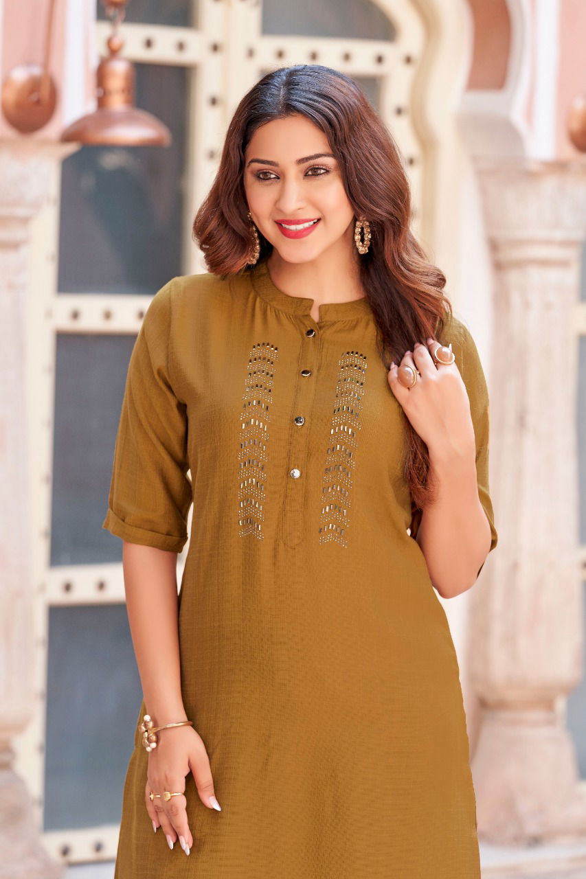 Hiva Maisha Fancy Ethnic Wear Latest Designer Kurti Collection