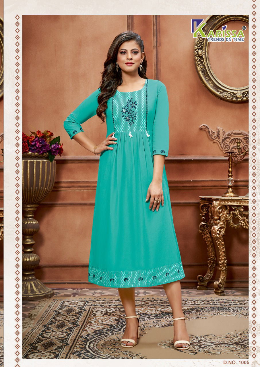 Karissa Anokhi Fancy Wear Designer Kurti Collection