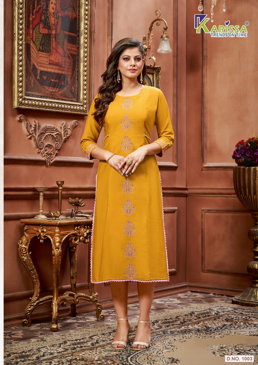 Karissa Anokhi Fancy Wear Designer Kurti Collection