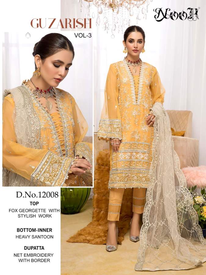 Noor Guzarish 3 Georgette Wear Pakistani Salwar Kameez Collection