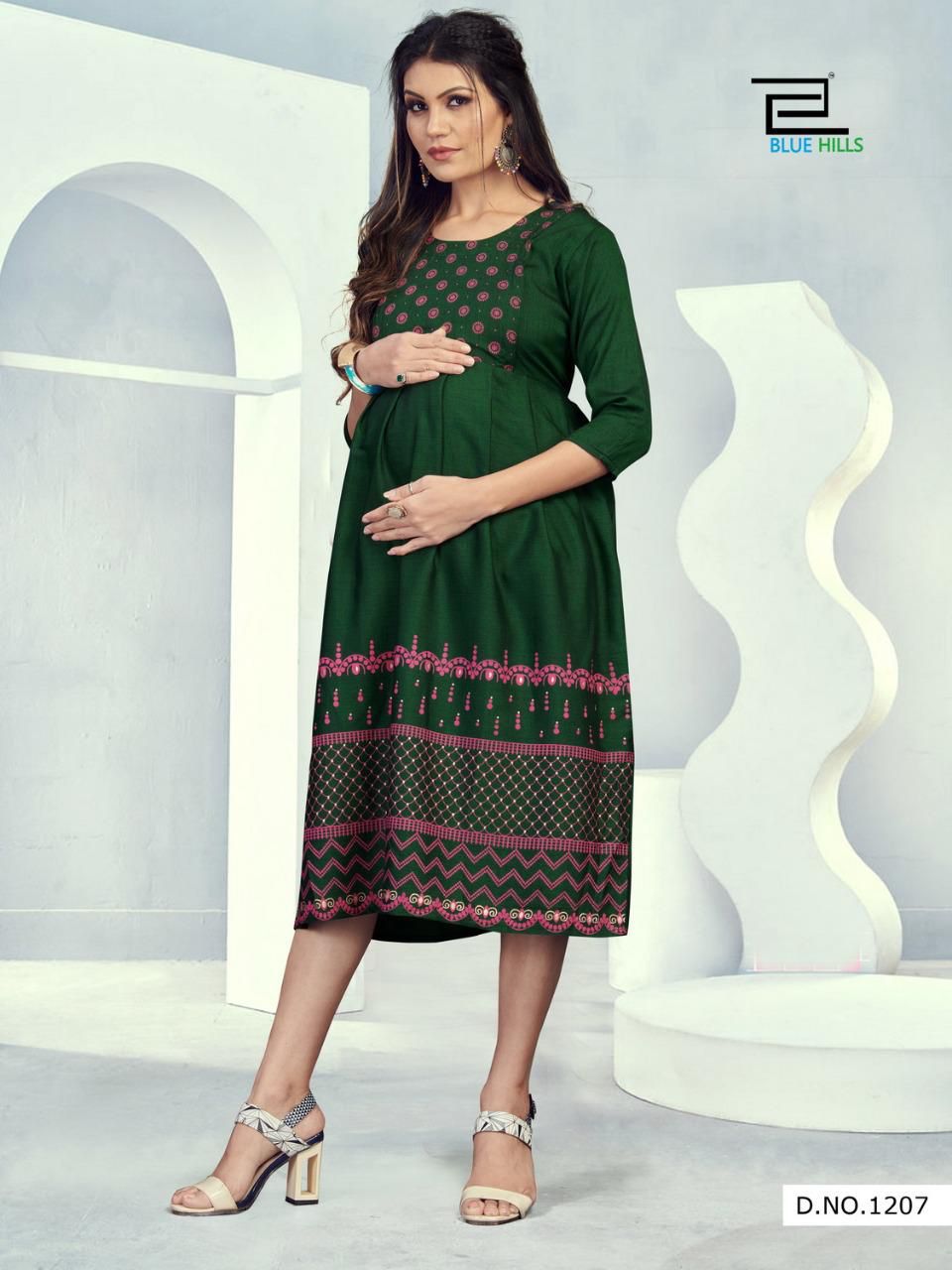Blue Hills Little Things 1 Ethnic Wear Designer Anarkali Kurti Collection