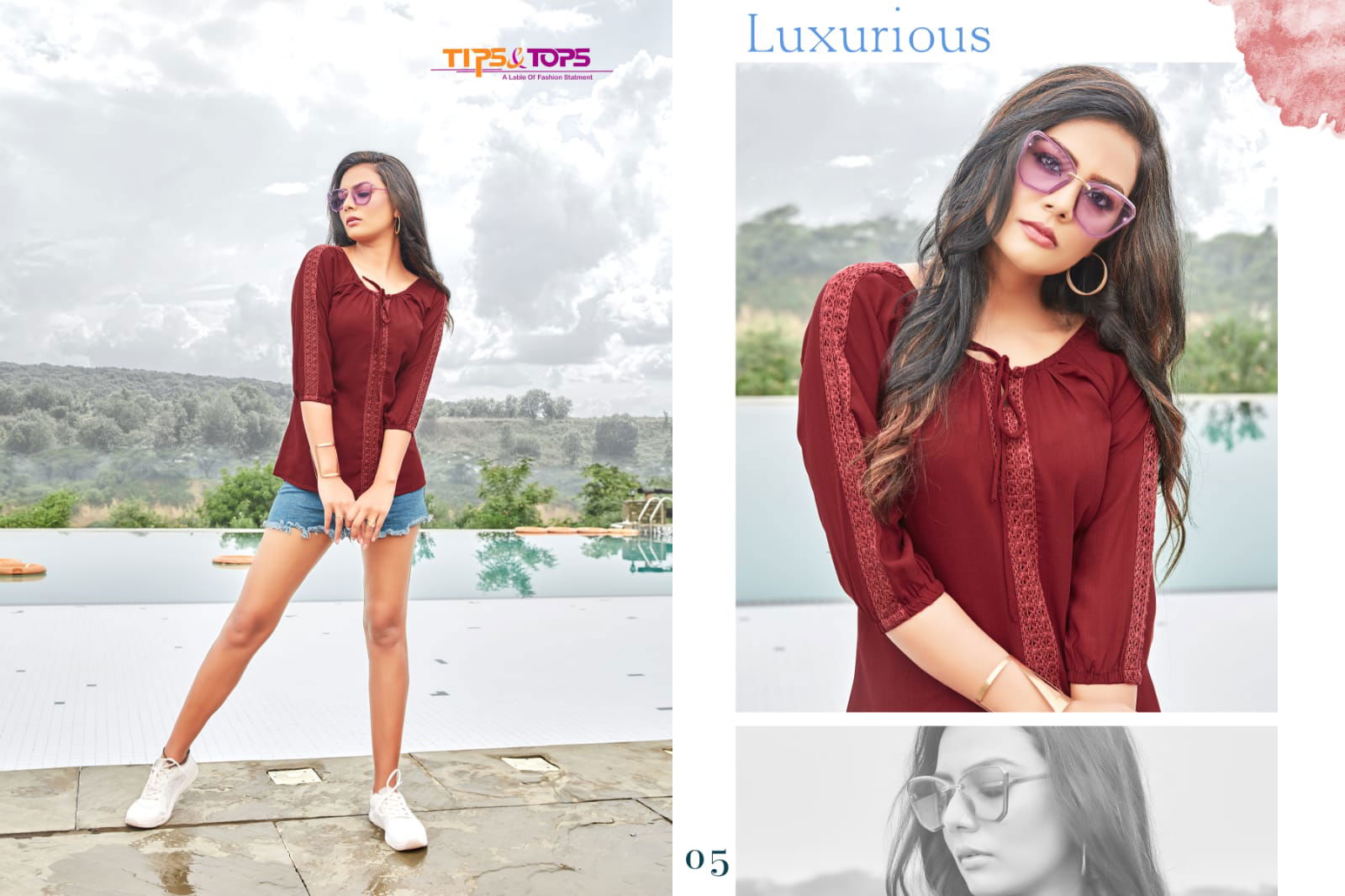 Tips Tops Pepe Tops 2 Stylish Casual Wear Fancy Ladies Top Collection