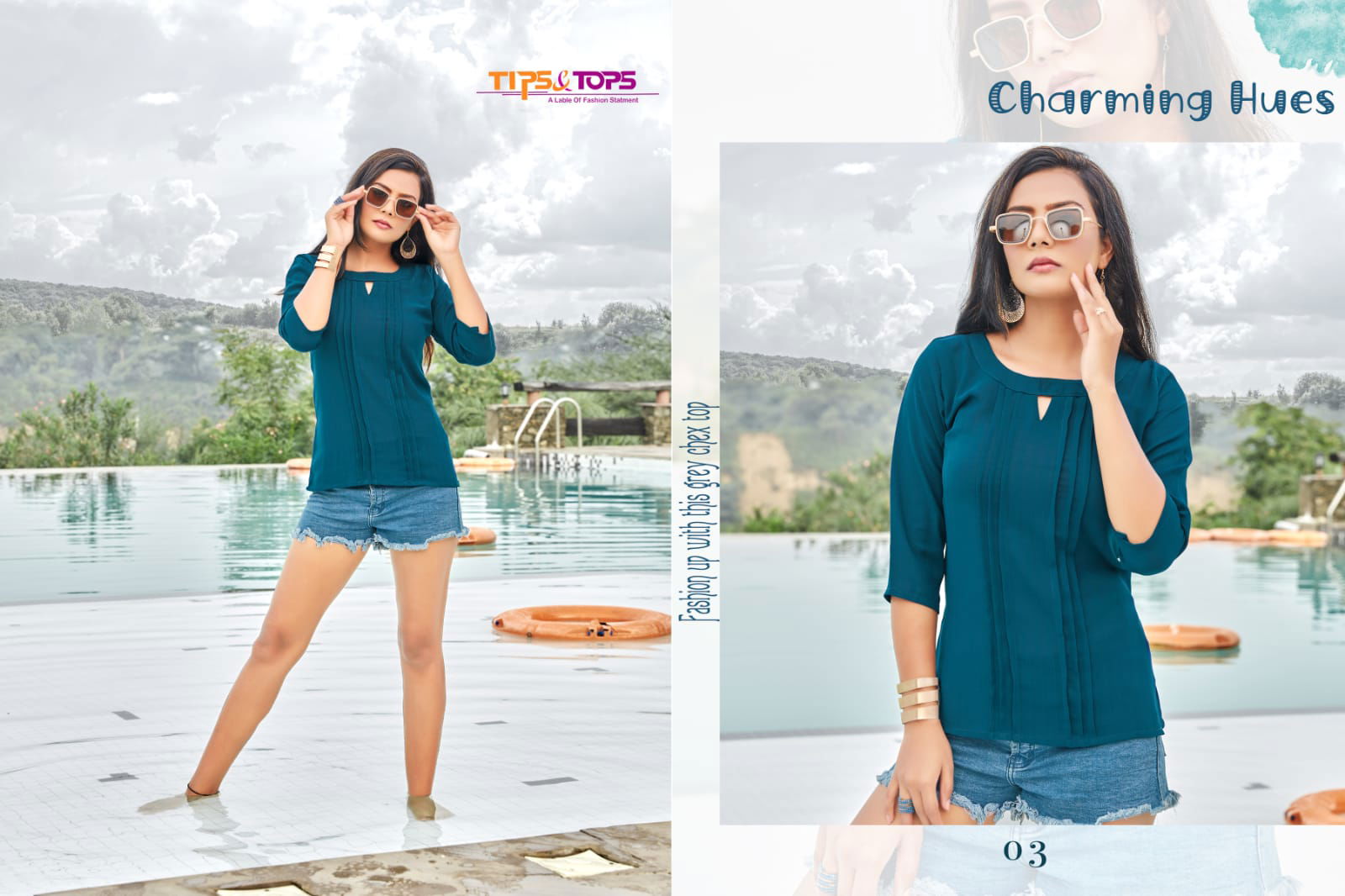 Tips Tops Pepe Tops 2 Stylish Casual Wear Fancy Ladies Top Collection