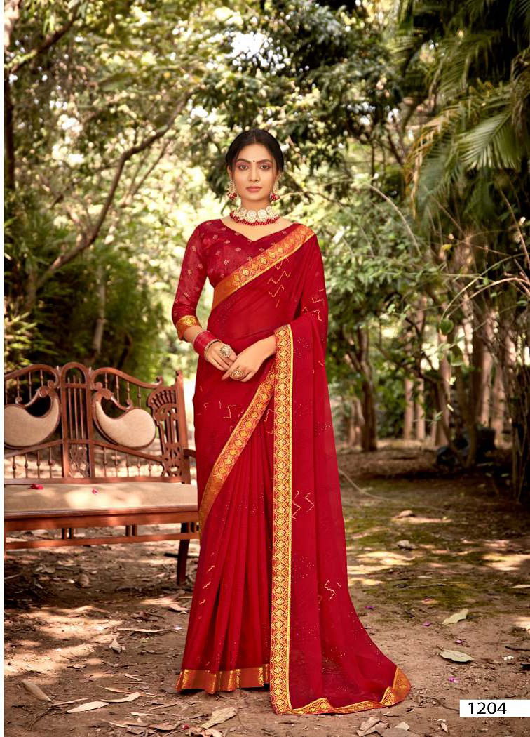 Laxminam Umang Casual Wear Fancy Georgette Saree Latest  Collection