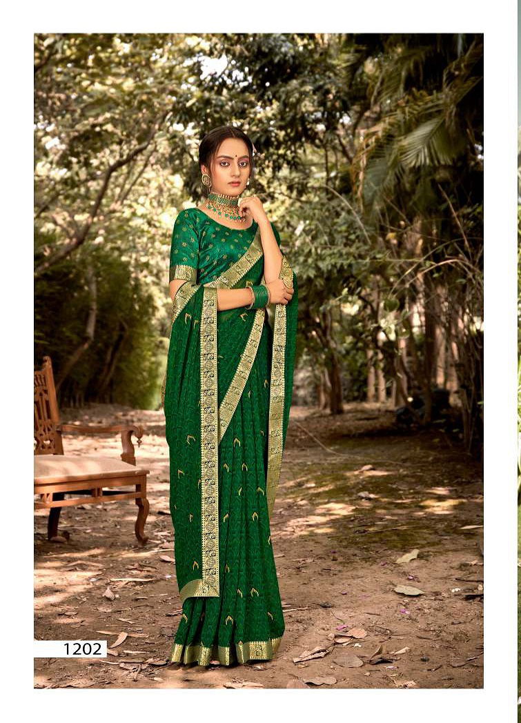 Laxminam Umang Casual Wear Fancy Georgette Saree Latest  Collection