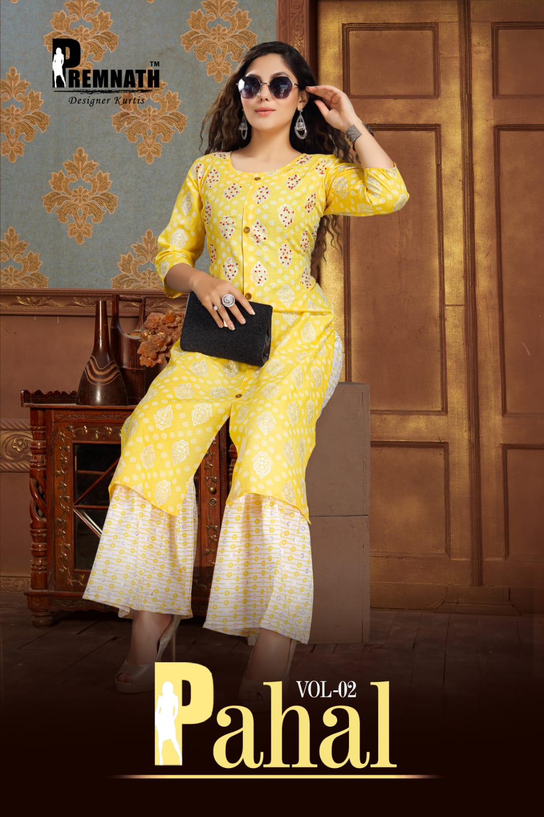 Premnath Pahal 2 Ethnic Wear Fancy Designer Kurti With Bottom Collection