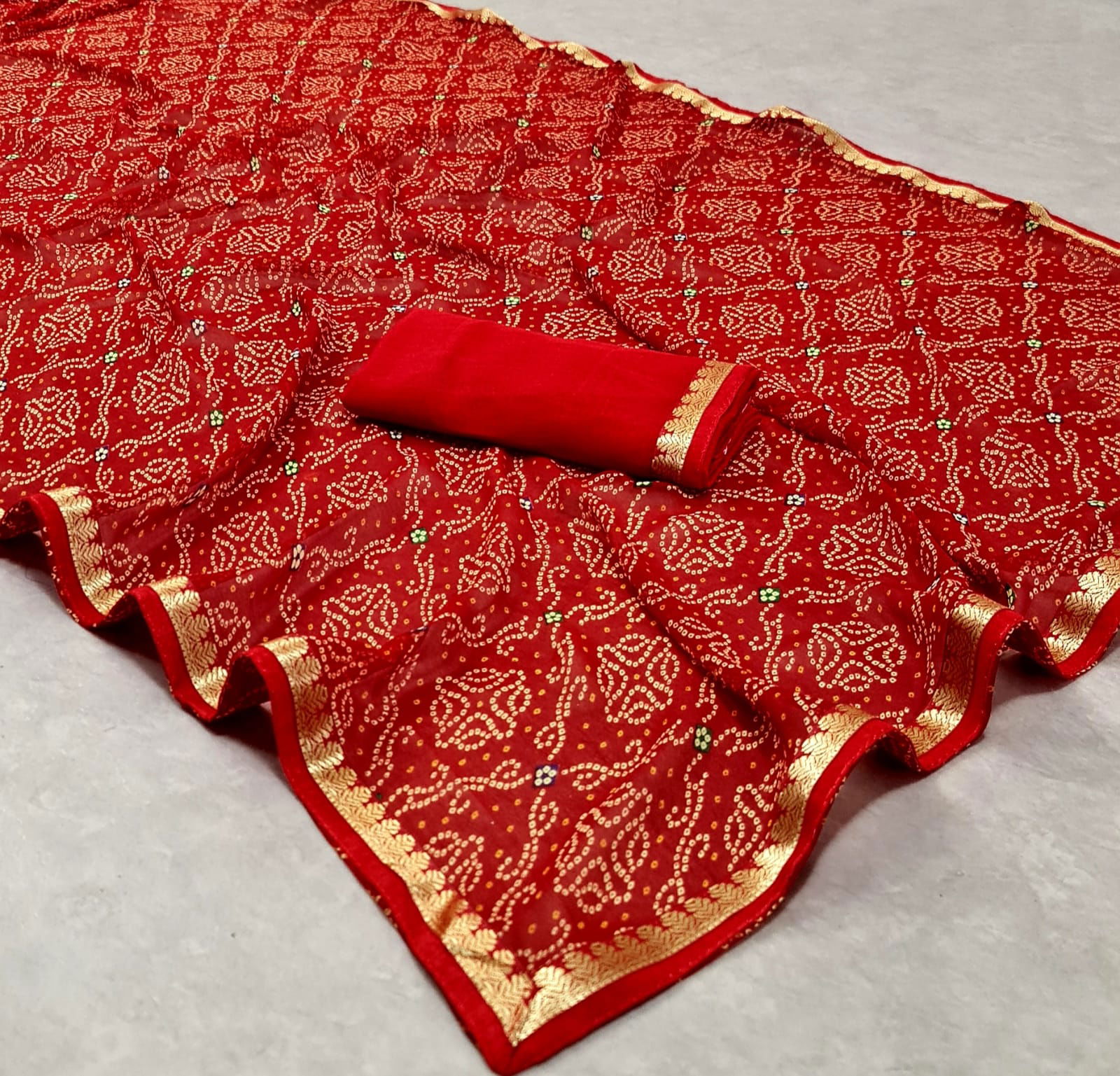 Mahek 54 Fancy Casual Wear Georgette Printed Saree Collection