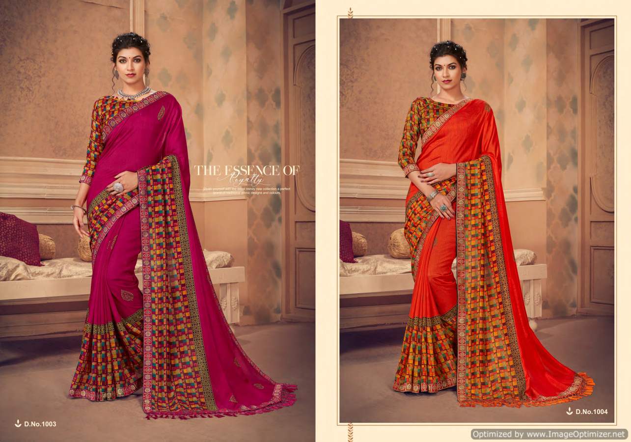 Shravya Monaco Exclusive Casual Wear Designer Silk Saree Collection
