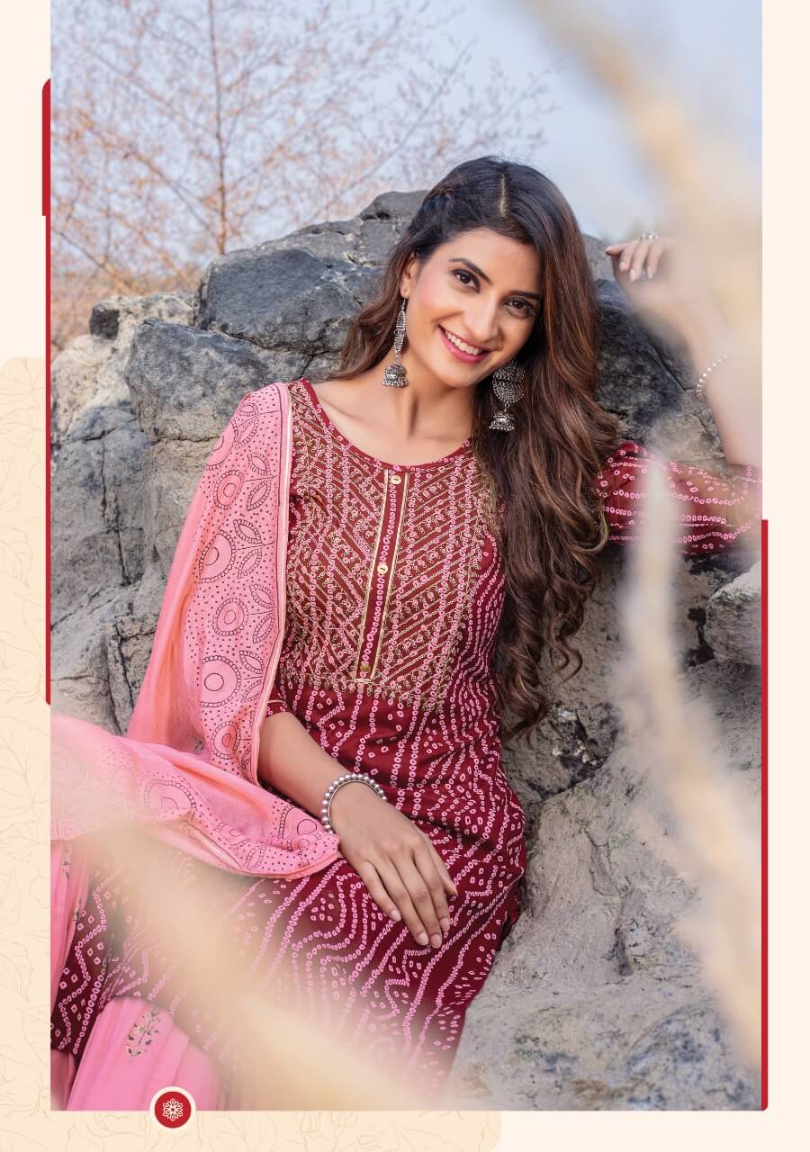 Wanna Malhaar Fancy Festive Wear Designer Kurti With Sharara And Dupatta Collection