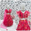 OC 166 Georgette Girls Wear Lehenga Choli Kids Wholesale Price In Surat
