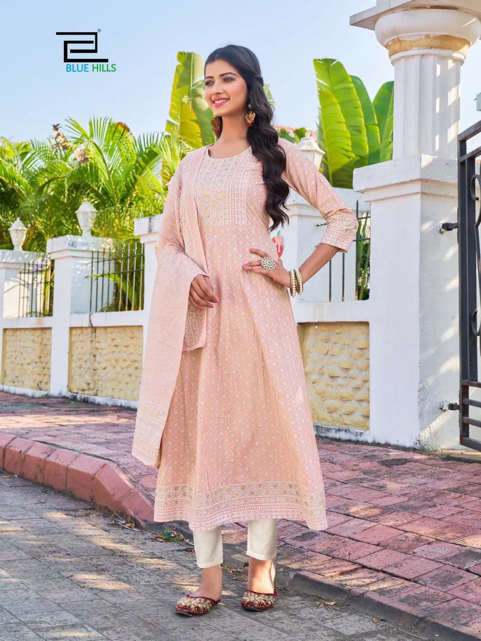 Blue Hills Capture 3 Fancy Exclusive Festive Wear Cotton Cambric Ready Made Collection