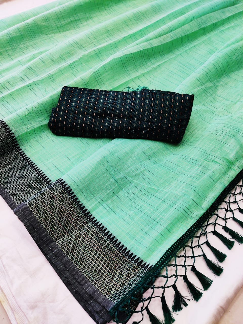 Monalisha 12 Casual Wear Soft Pattern Cotton Fancy Saree Collection