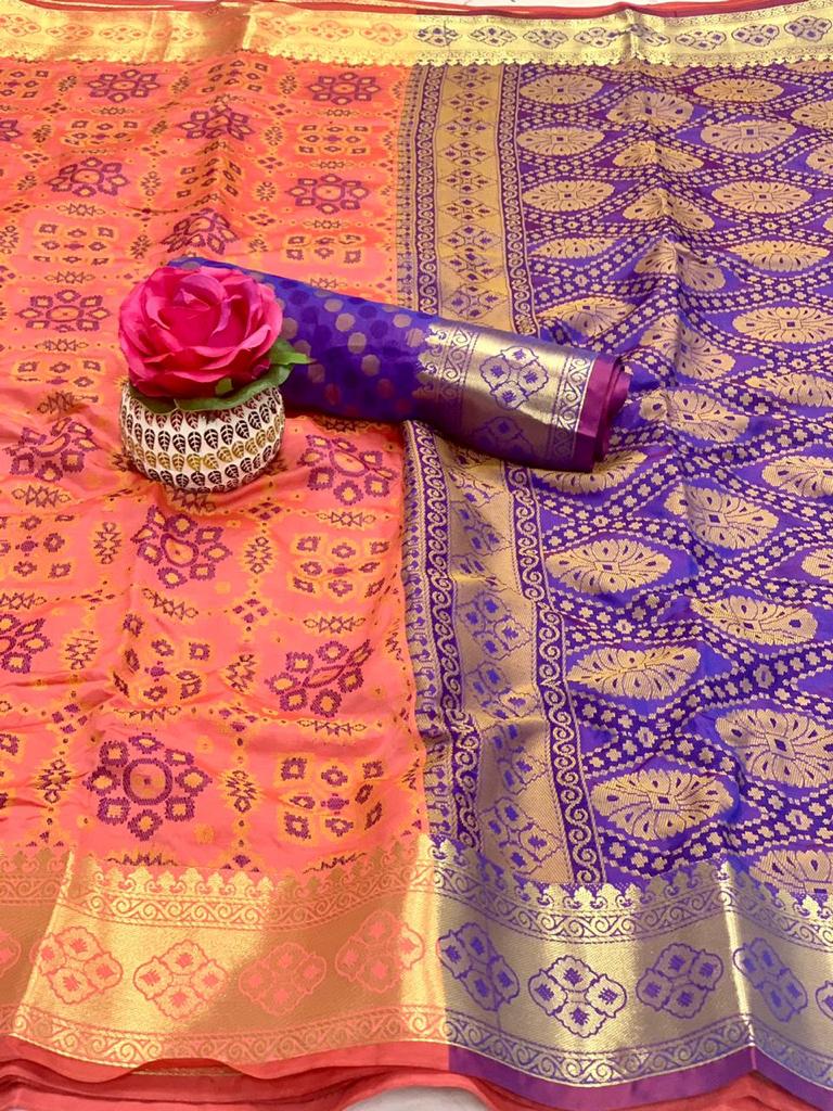 Patola Silk 7 Fancy Party Wear Designer Heavy Patola Silk Saree Collection