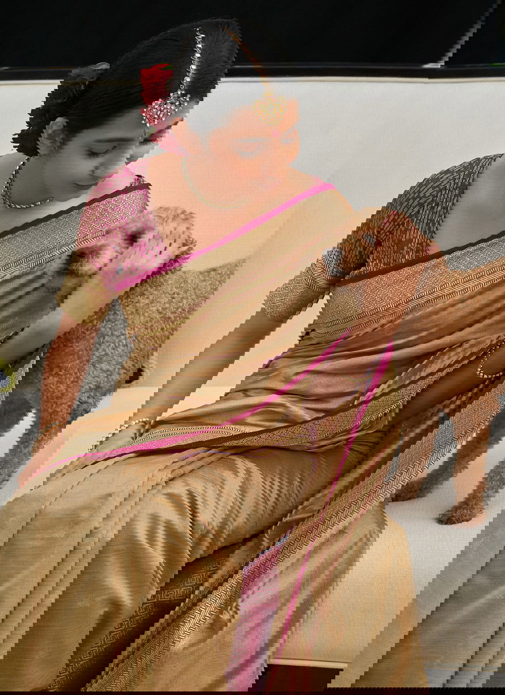 Sangam Kashvi Silk Handloom Heavy Festive Wear Designer Saree Collection