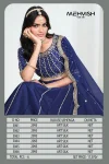 Mehvish Vol 36 By Dani Creation Art Silk Mirror Work Embroidered Lehenga Choli