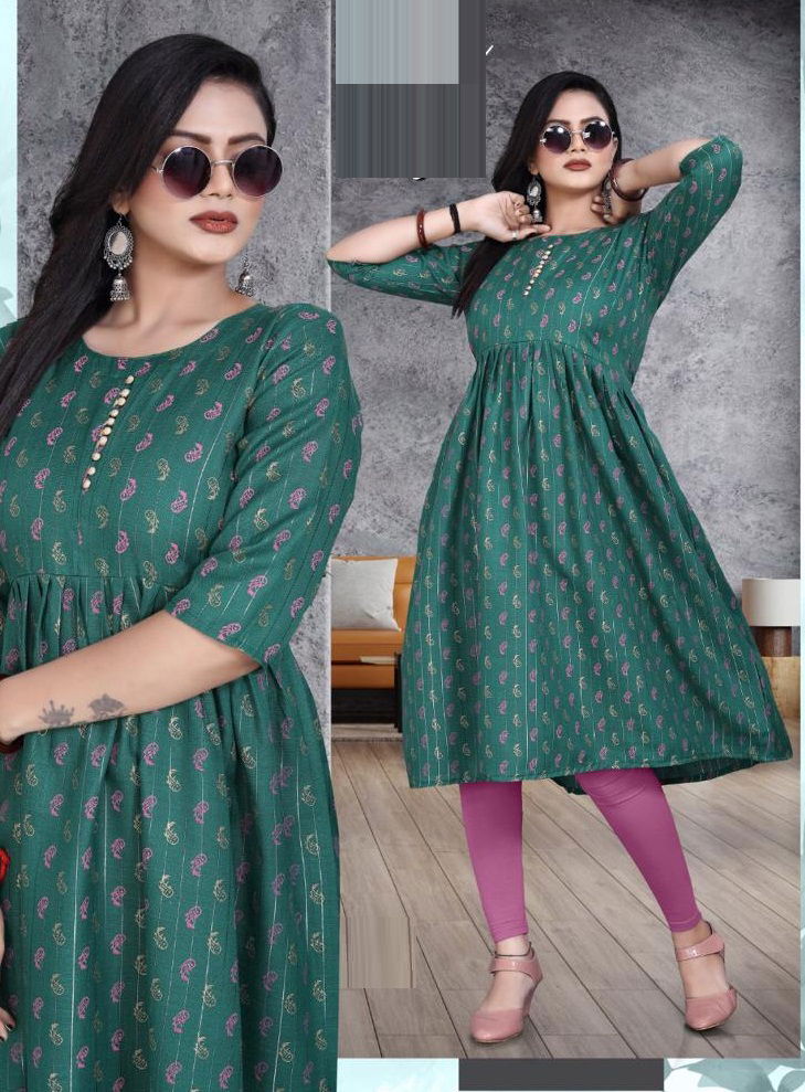 Lilly Stylish Latest Designer Casual Wear Anarakli Kurti Collection