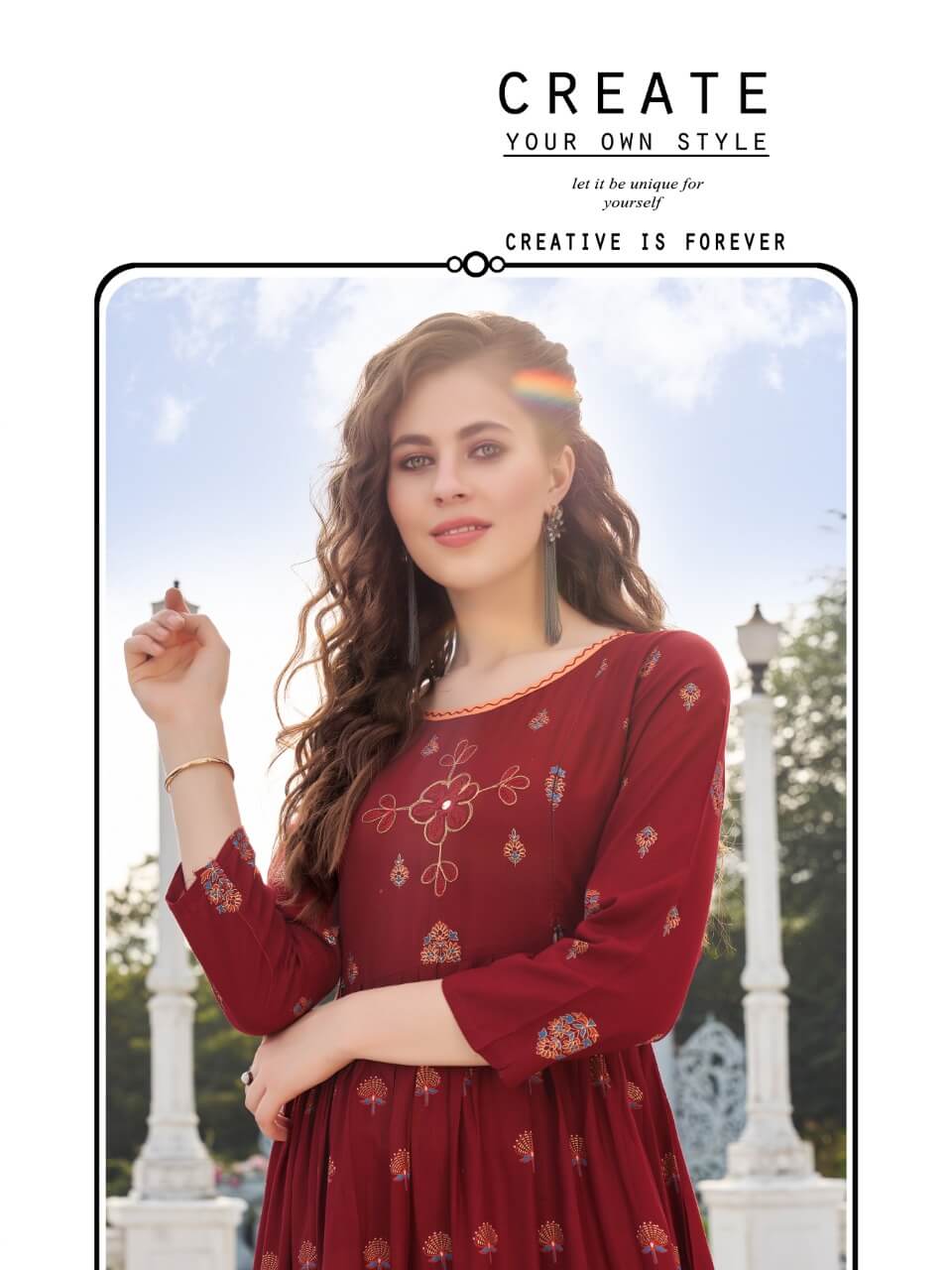 Bonie Good News Fancy Festive Wear Pure Rayon Long Latest Anarkali Kurti Collection