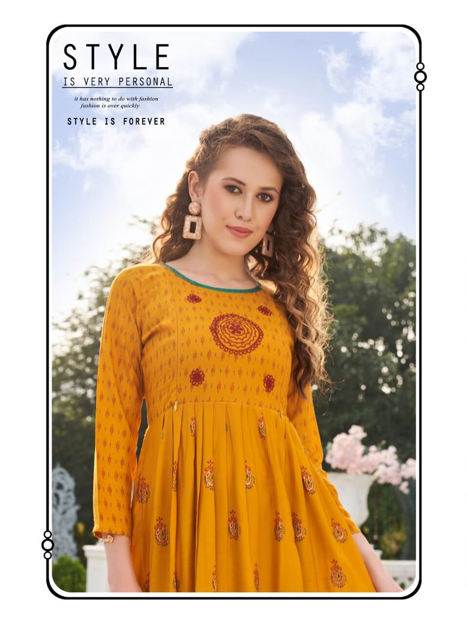 Bonie Good News Fancy Festive Wear Pure Rayon Long Latest Anarkali Kurti Collection