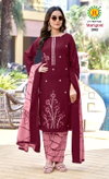 Marigold Vol 2 By Jt Rayon Embroidery Wholesale Dress Material Suppliers In Mumbai
