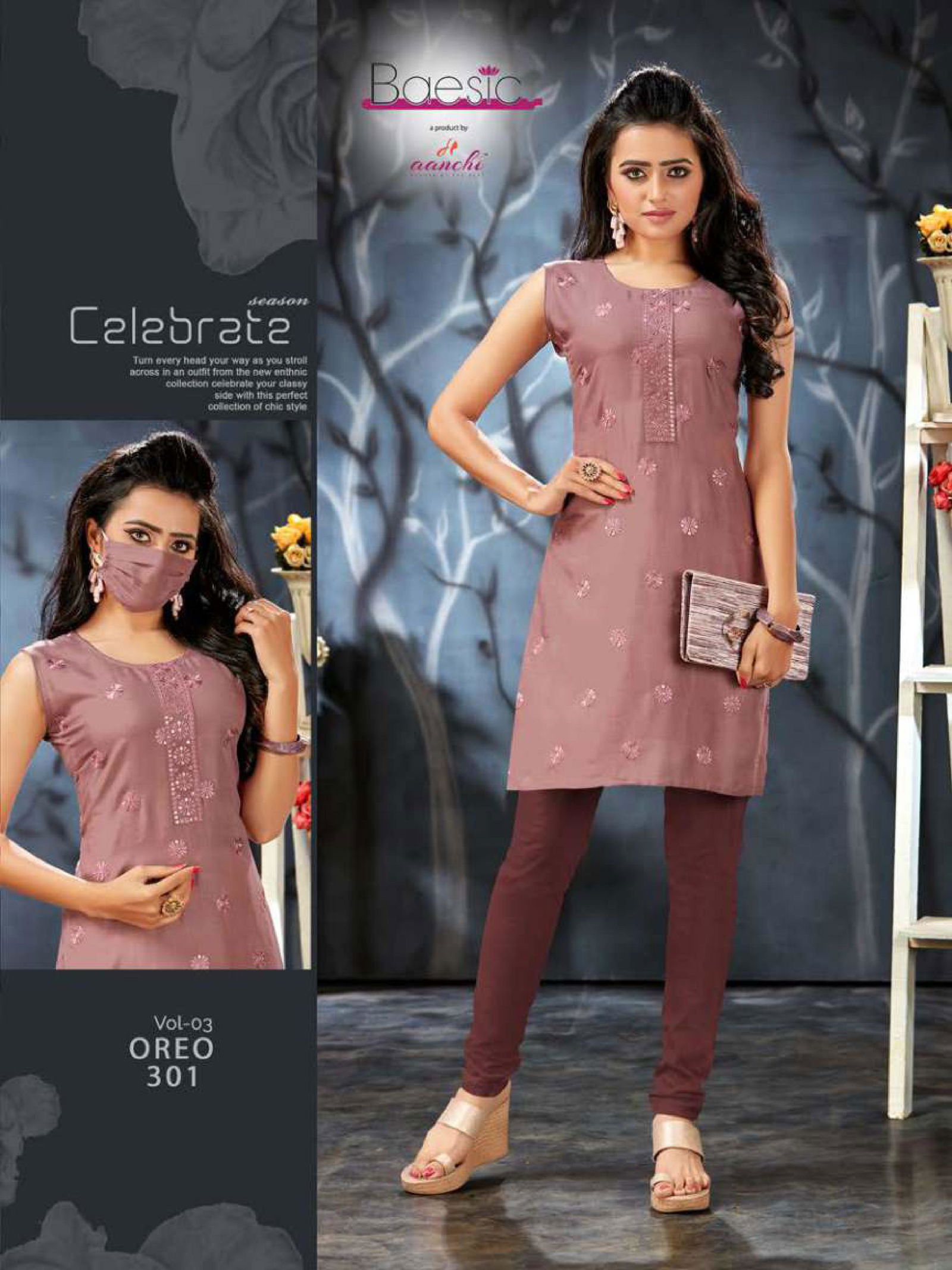 Aanchi Oreo 3 Casual Daily Wear Rayon Slub Designer Kurti Collection