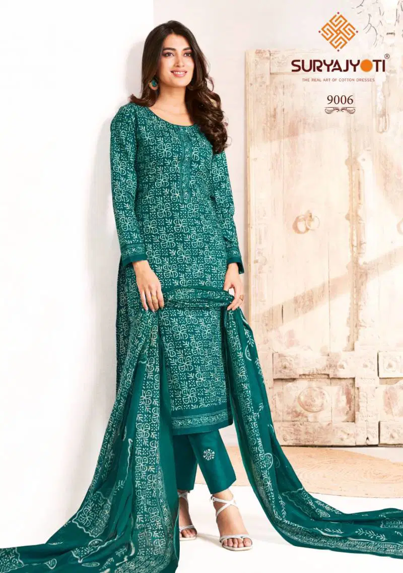 Pehnava Vol 9 By Suryajyoti Cambric Cotton Readymade Suits Orders In India